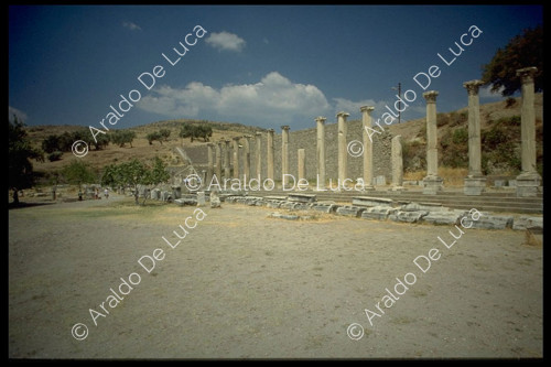 Columnas, Pergamo. Turquia