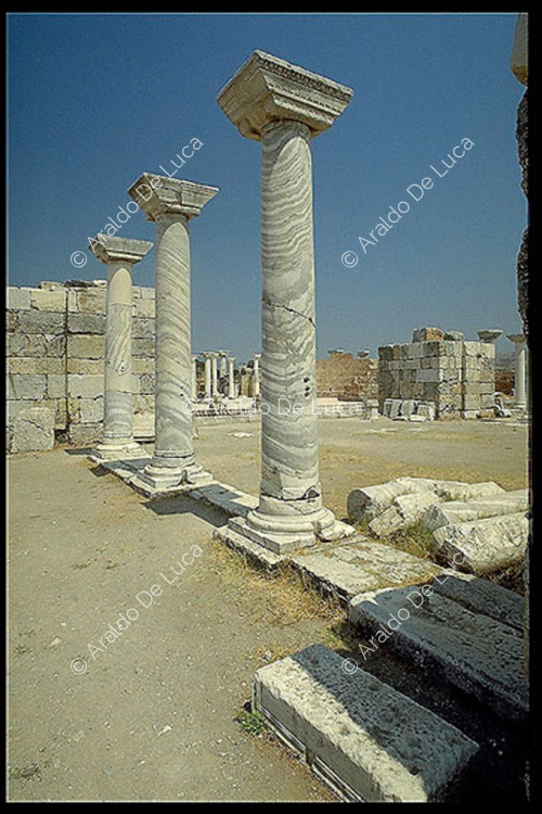 Templo, Pergamo. Turquia