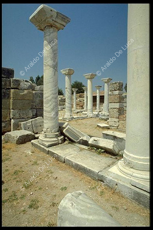 Area arqueolgica, Pergamo. Turquia
