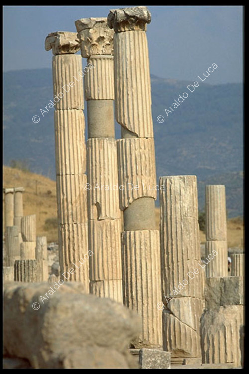 Columnas, Efeso. Turquia