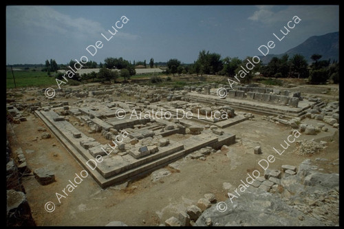 Area arqueológica, Afrodisia. Turquía