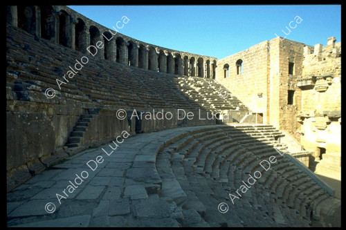 View of the Roman theatre