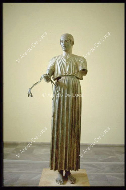 Statua di Auriga, ex voto del tiranno di Gela