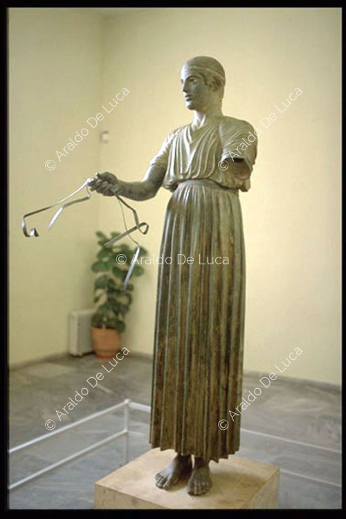 Statua di Auriga, ex voto del tiranno di Gela