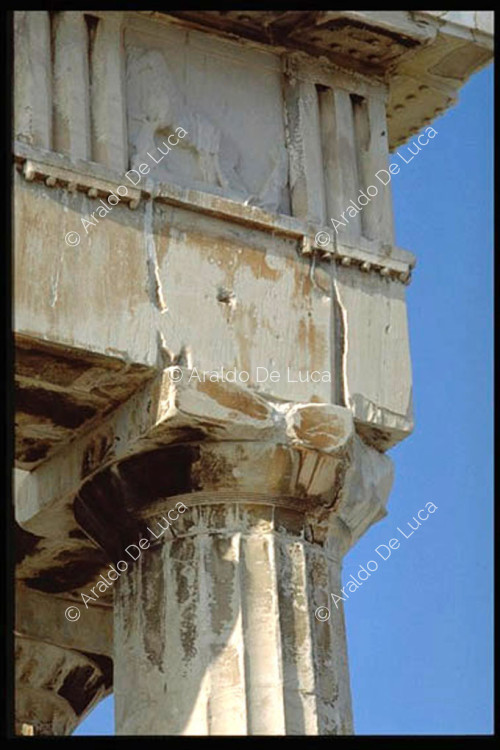 Detail of column and entablature