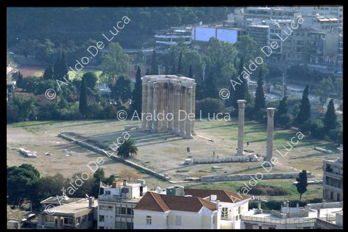 Vista del ágora romana
