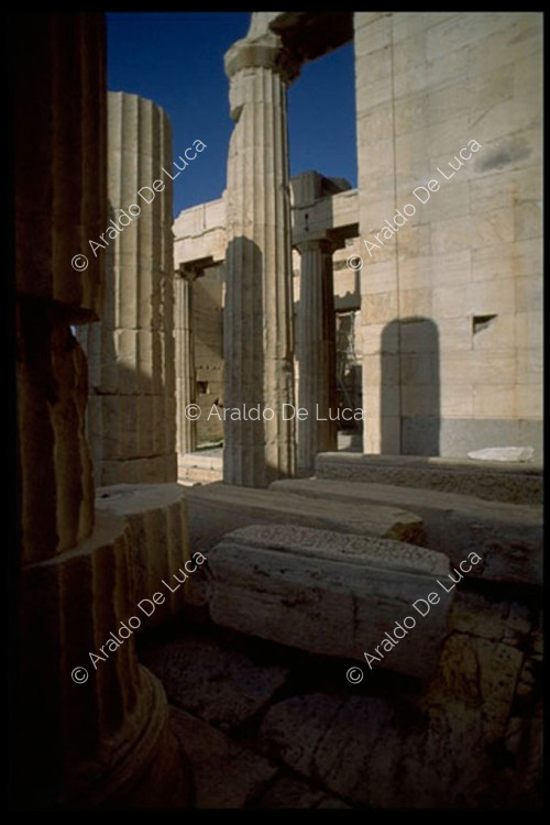 Cella del tempio del Partenone
