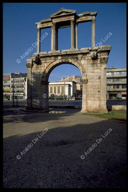 Hadrian's Monumental Gate
