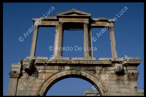 Hadrian's Monumental Gate