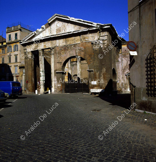 Vue du Ghetto de Rome