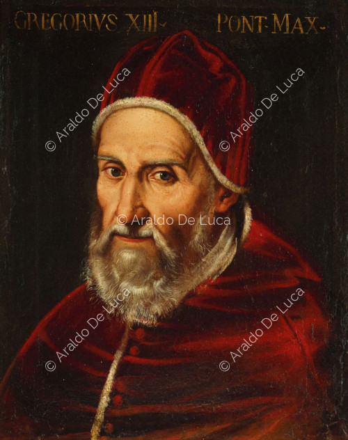 Porträt von Papst Gregor XIII. Boncompagni