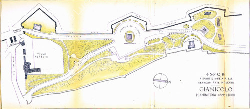 Plan of the Janiculum