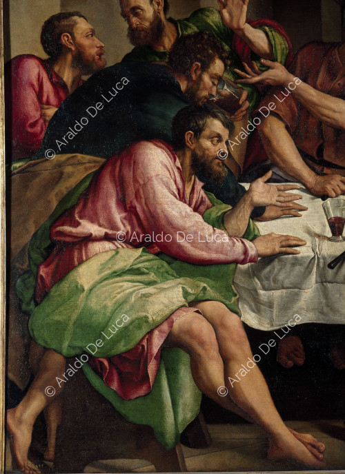 The Last Supper. Detail