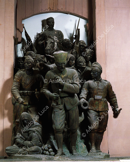 Groupement tactique de Sakarya, Monument de la République turque