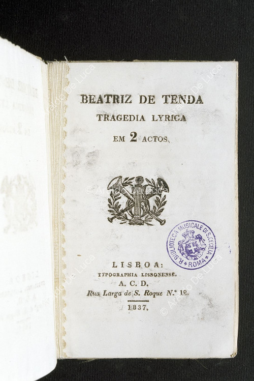 Opera lirica Beatrice di Tenda  