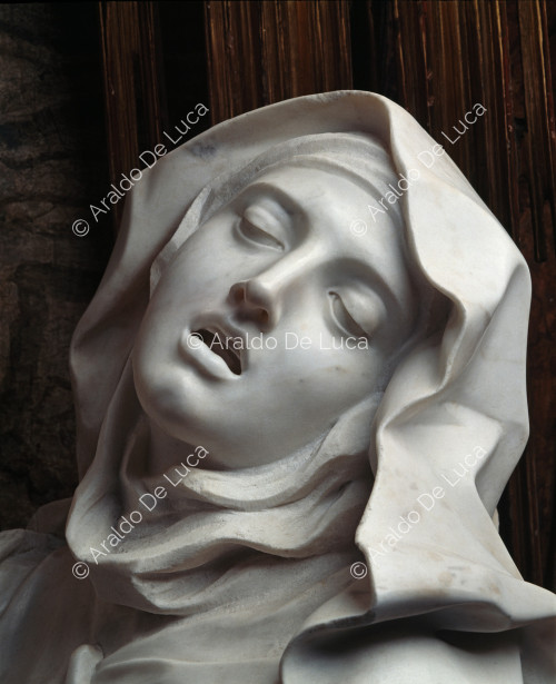 St. Theresa - Ecstasy of St. Theresa, detail