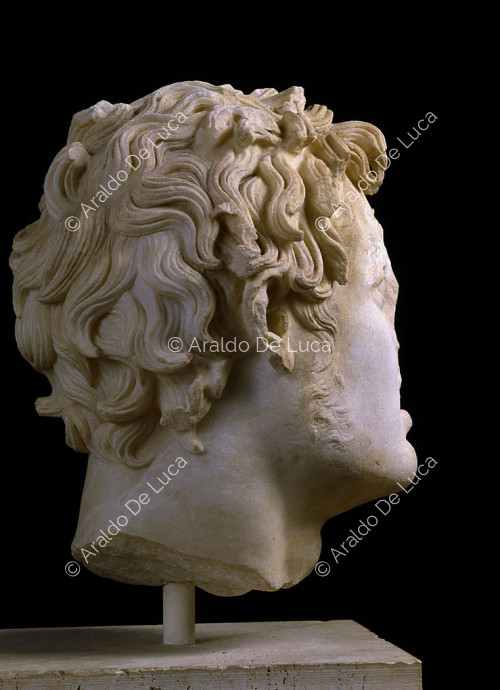 Gruppo del Palladio di Nikeratos, testa di Diomede