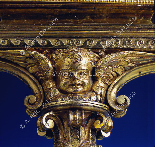 Reliquienschrein aus dem Holz des wahren Kreuzes, Detail