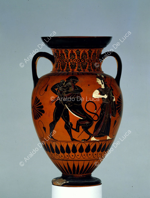 Red-figure amphora