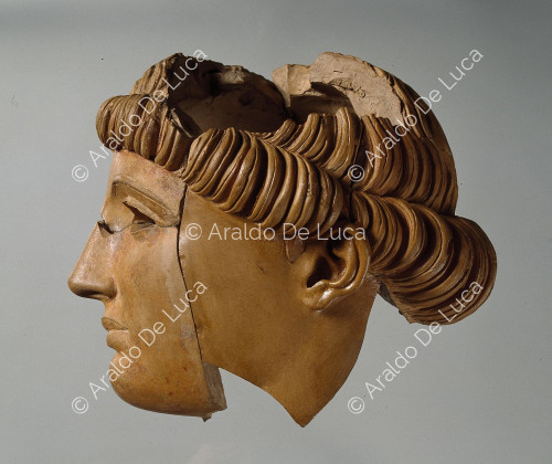 Perhaps part of the statue of Apollo