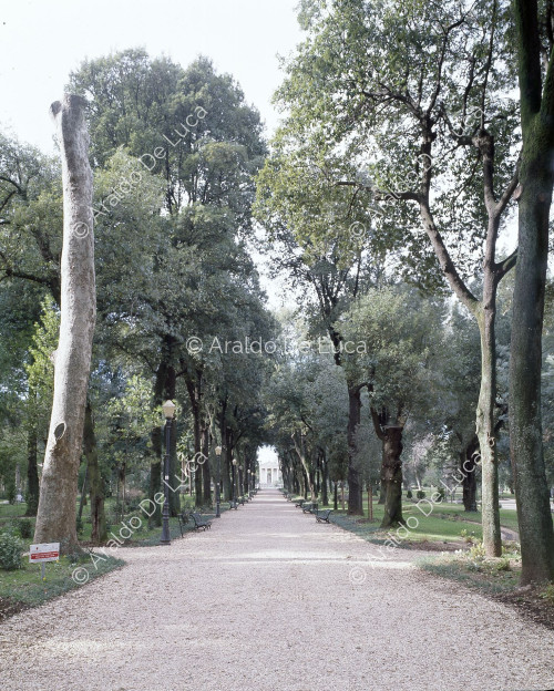 El parque de Villa Borghese