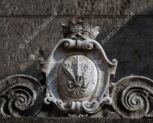 Veduta esterna di Palazzo Giulia Farnese