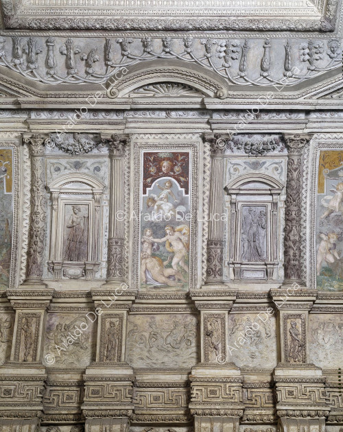 Casina de Pío IV, interior