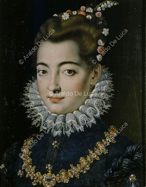 Half-length portrait of a lady