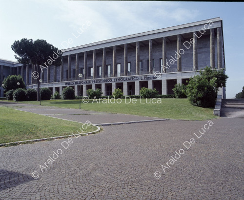 Vista del Museo Nacional de Prehistoria de Pigorini