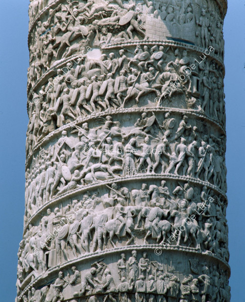The Antonine column of Marcus Aurelius