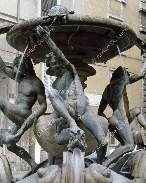 Fontana delle Tartarughe a piazza Mattei