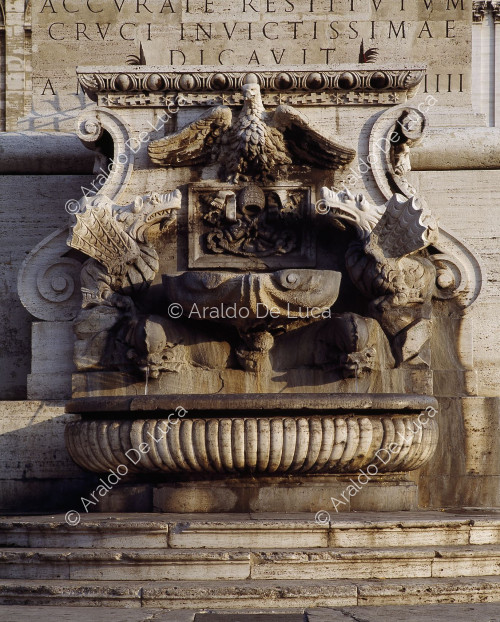 Piazza San Giovanni: fontana