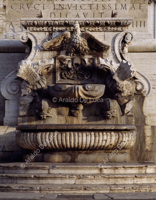 Piazza San Giovanni: Springbrunnen