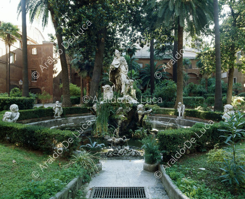Palazzo Venezia, jardin Saint-Marc