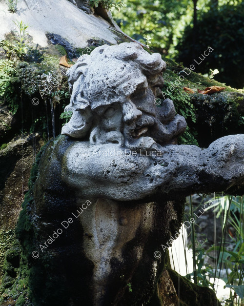 St Mark's Garden Fountain, triton