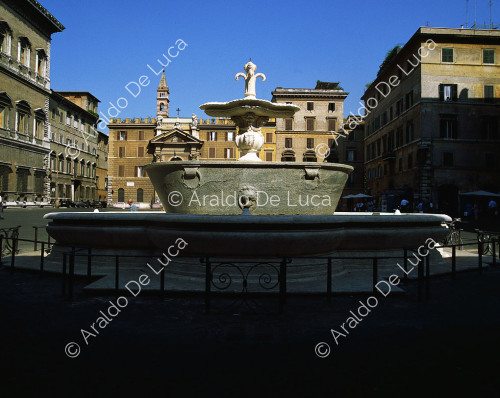 Piazza Farnese Brunnen