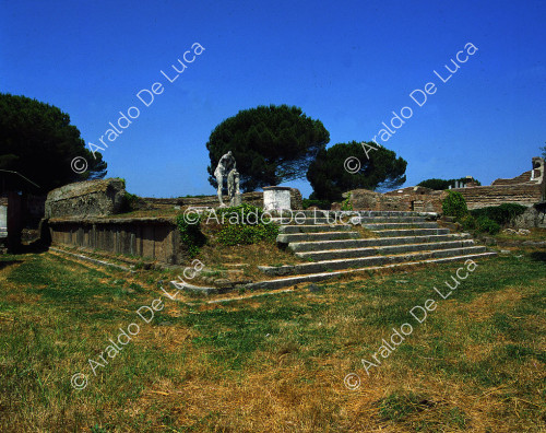 Tempio di Ercole, particolare