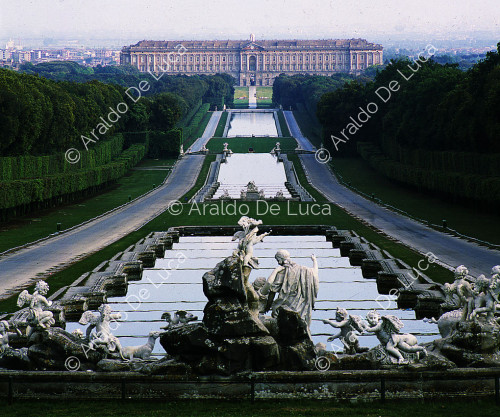 Vista exterior del Palacio Real de Caserta