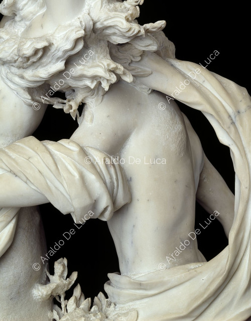 Apollo and Daphne. Detail