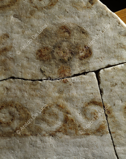 Painted fragment, Trajan's Markets