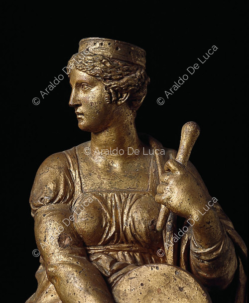 Statue of Cybele. Detail