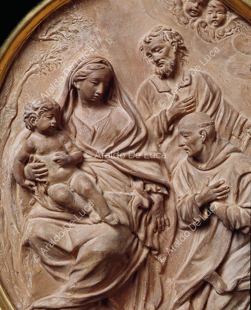 Madonna and Child. Detail