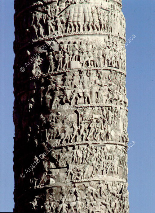 Memorial column of Emperor Marcus Aurelius