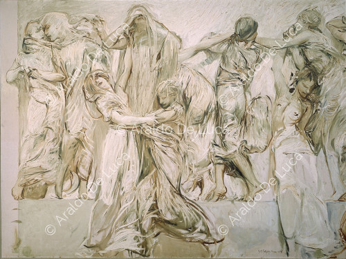 Study for the frieze of the Parliament Hall