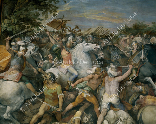 Lucha entre los romanos Veienti y Fidenati