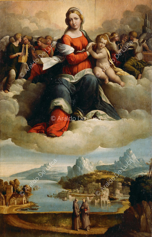 Madonna in glory