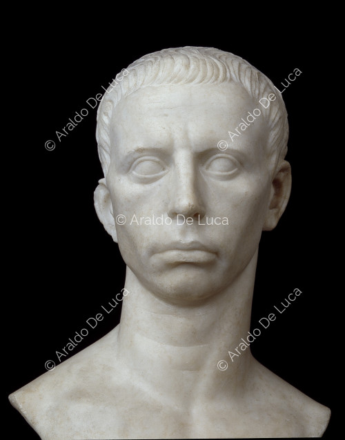 Male portrait bust