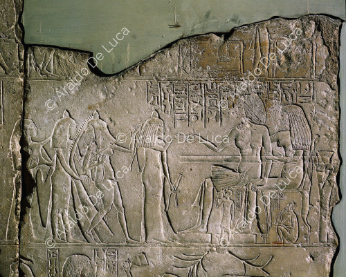 Relieffragmente aus dem Grab des Ptahmay