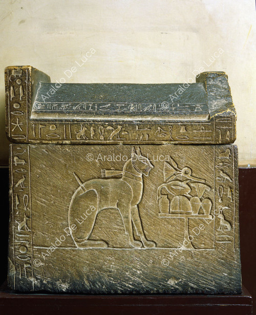 Prince Thutmosi's cat sarcophagus
