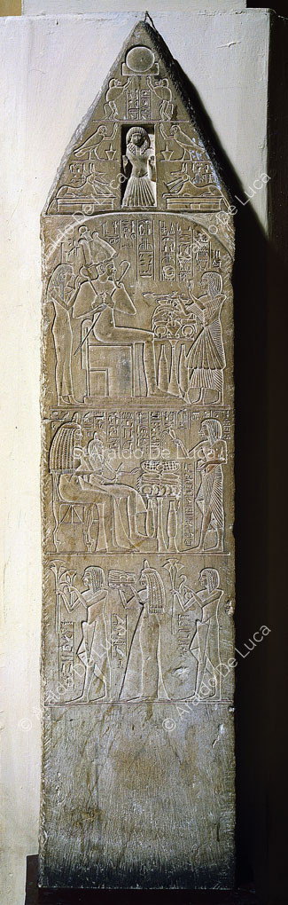 Stele of the cattle scribe of Amun, Sethy